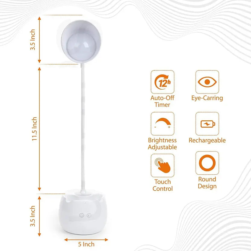 360 DEGREE FLEXIBLE DESK LAMP