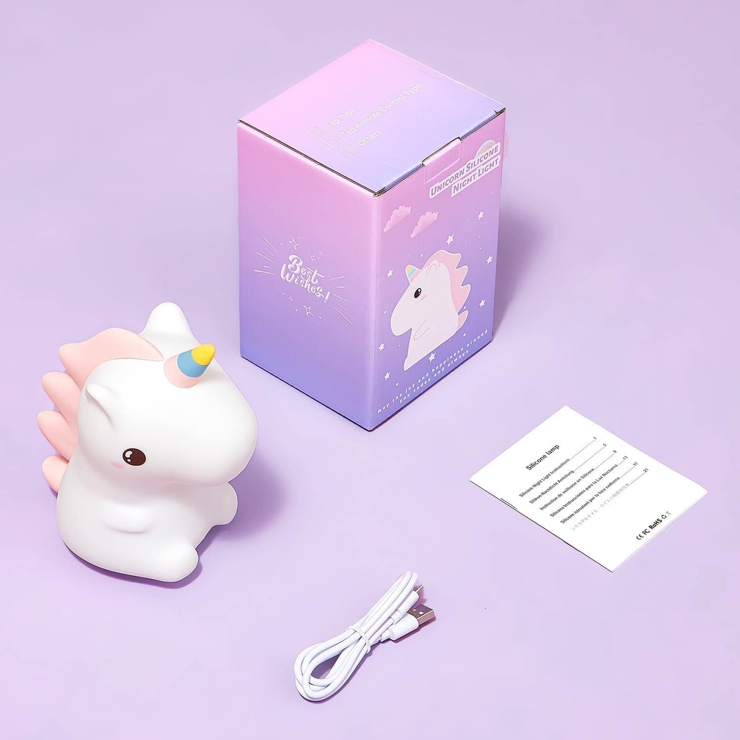CUTE UNICORN NIGHT LIGHT