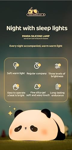 SLEEPING PANDA NIGHT LAMP