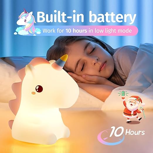 CUTE UNICORN NIGHT LIGHT