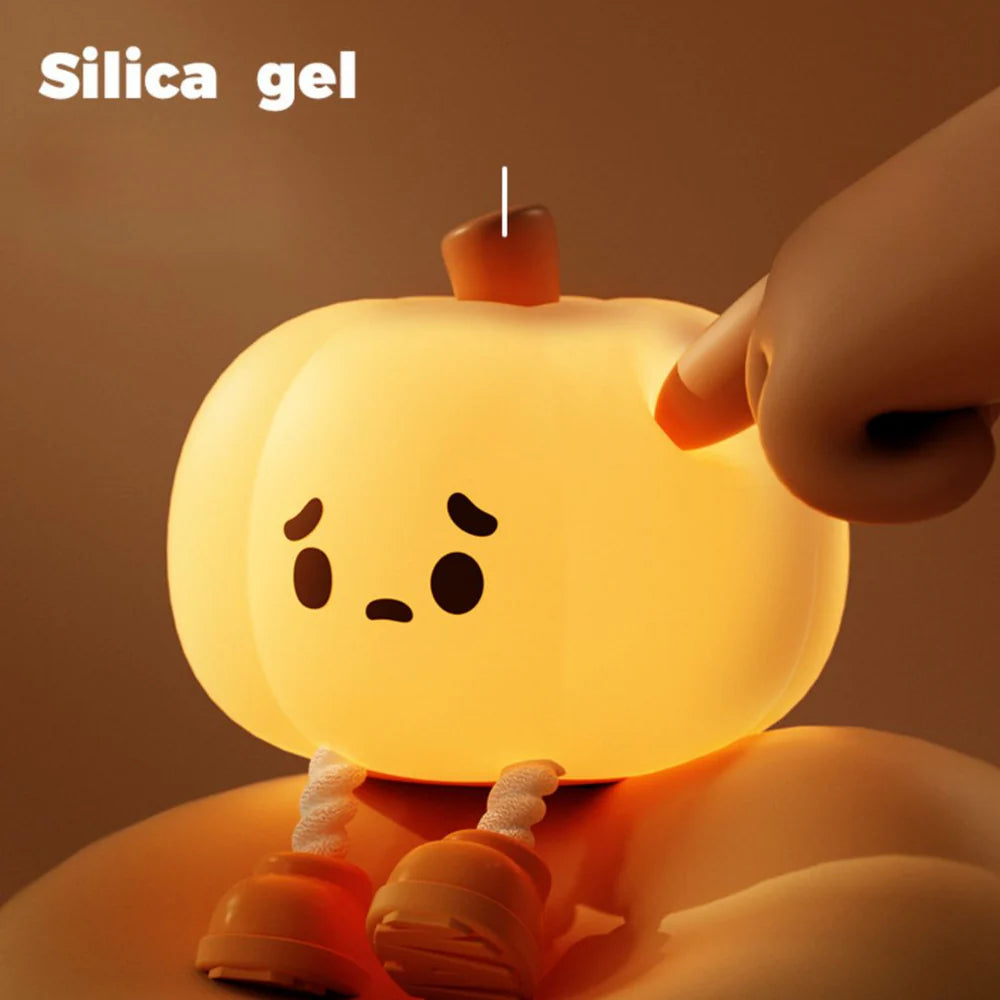 CUTE BABY PUMBKIN LAMP