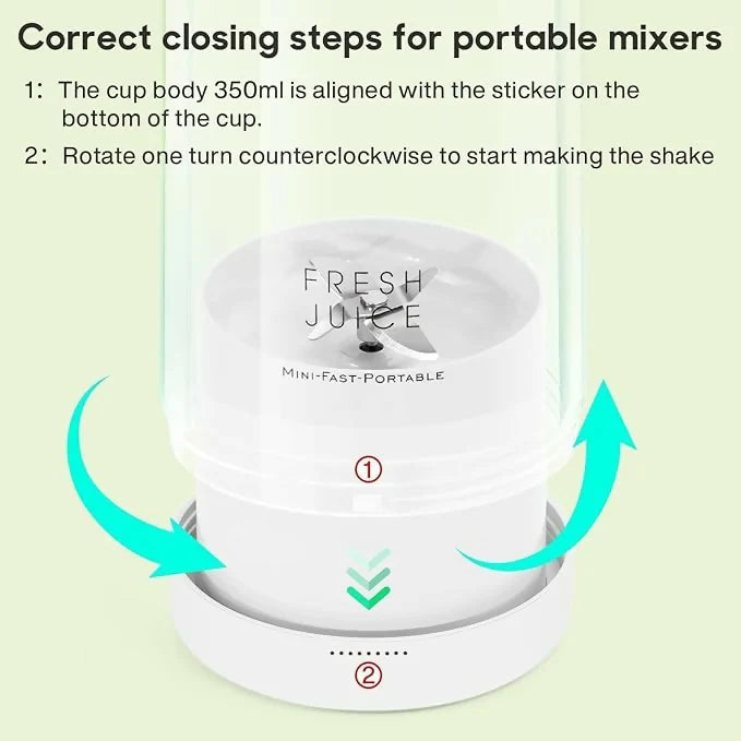- Portable Mini Juicer Bottle –