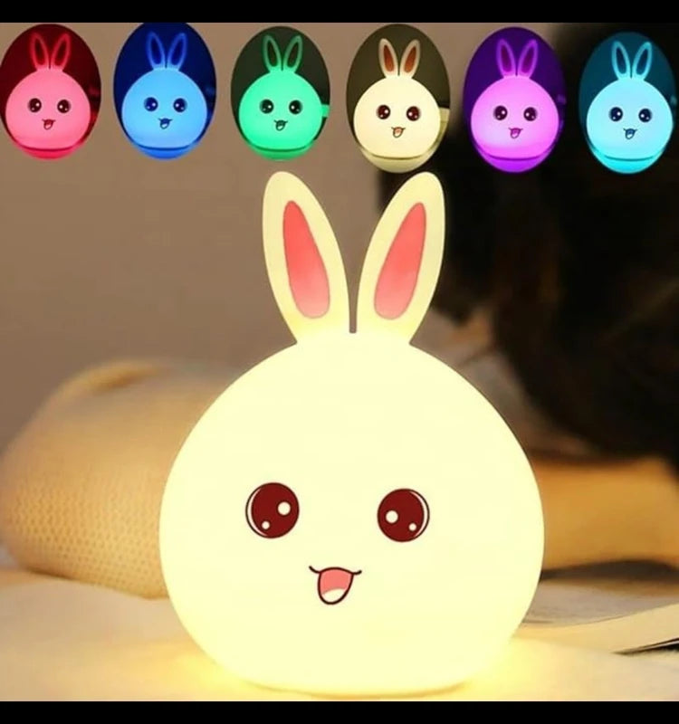 CUTE BUNNY FACE NIGHT LAMP
