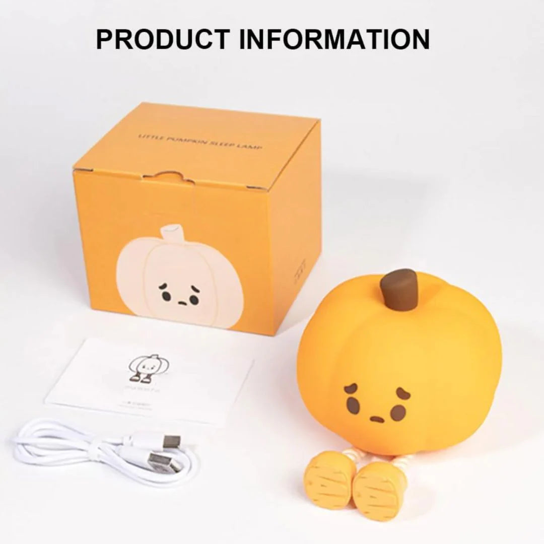 CUTE BABY PUMBKIN LAMP