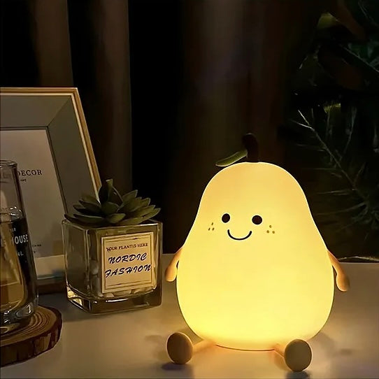 CUTE PEAR NIGHT LIGHT