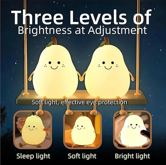 CUTE PEAR NIGHT LIGHT