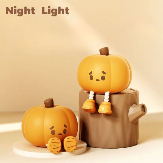 CUTE BABY PUMBKIN LAMP