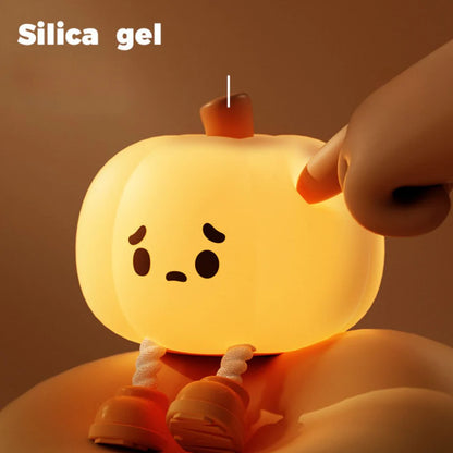CUTE BABY PUMBKIN LAMP
