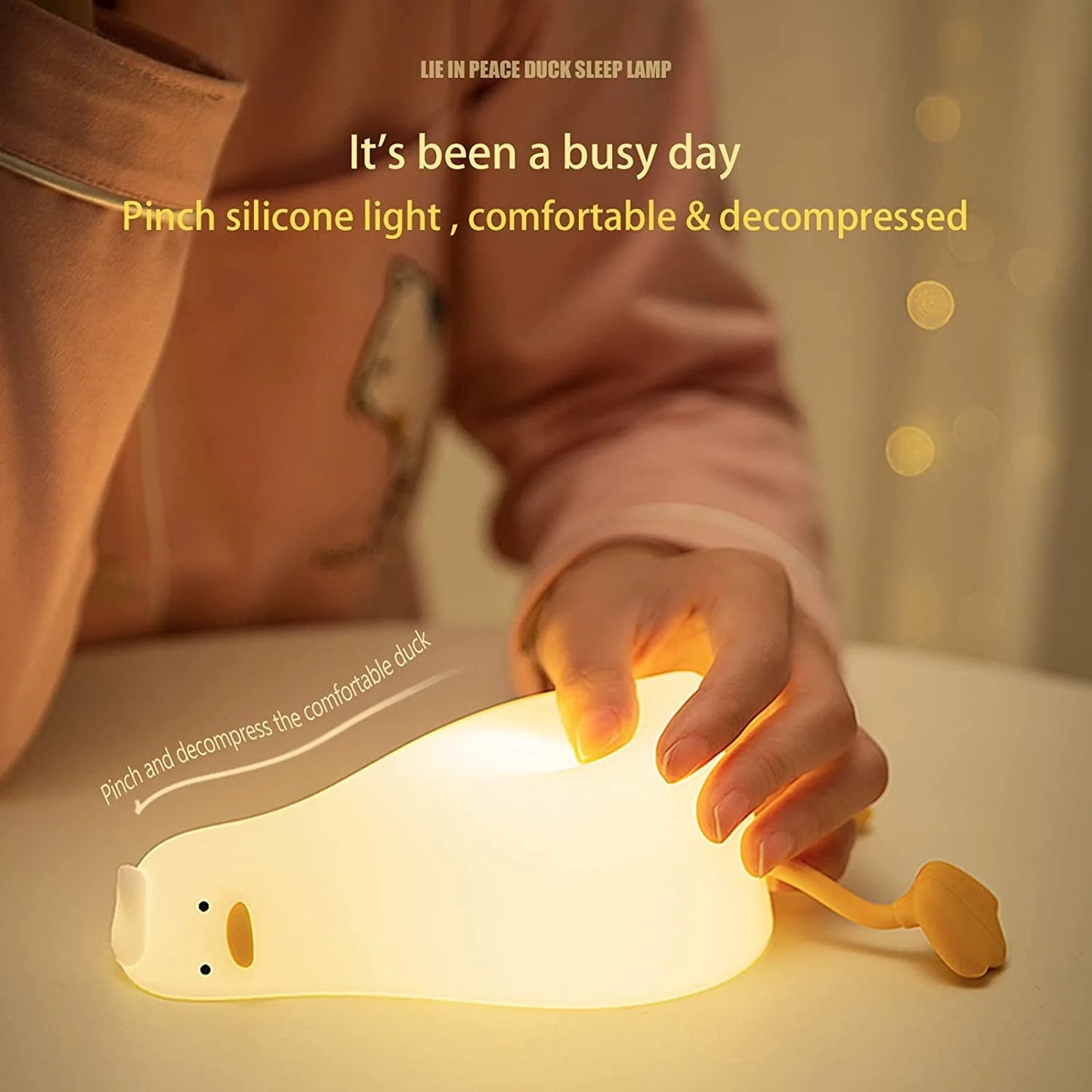 SLEEPING DUCK NIGHT LAMP