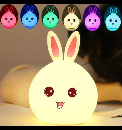 CUTE BUNNY FACE NIGHT LAMP