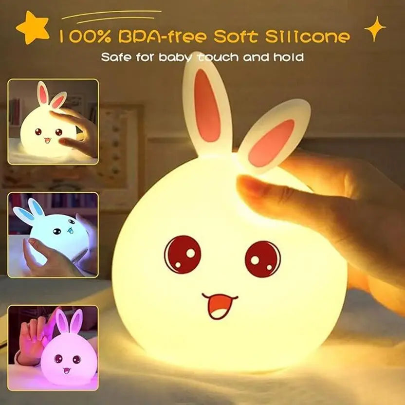 CUTE BUNNY FACE NIGHT LAMP