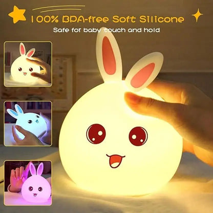 CUTE BUNNY FACE NIGHT LAMP