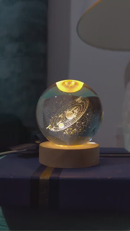 GALAXY CRYSTAL MOON LAMP